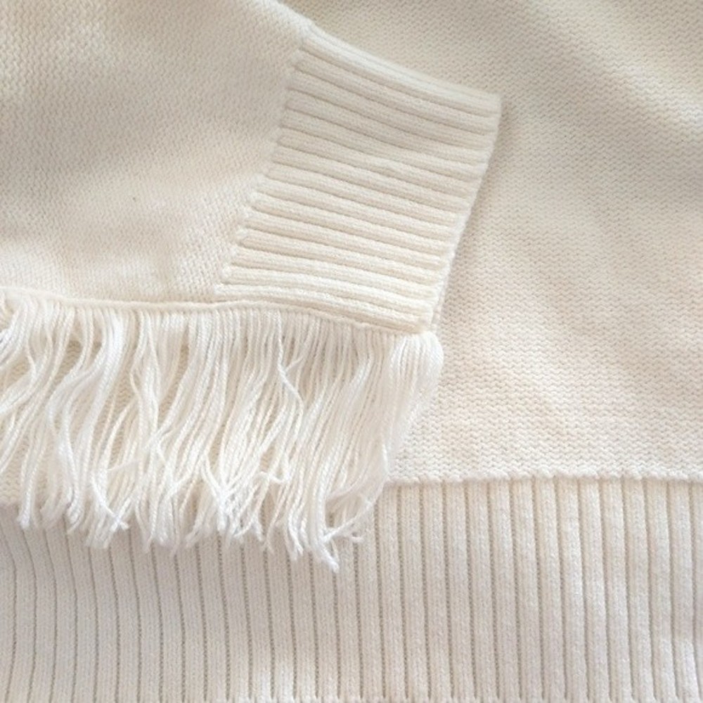🍒NWOT🍒 FRAME FRINGE SWEATER - Picture 9 of 10